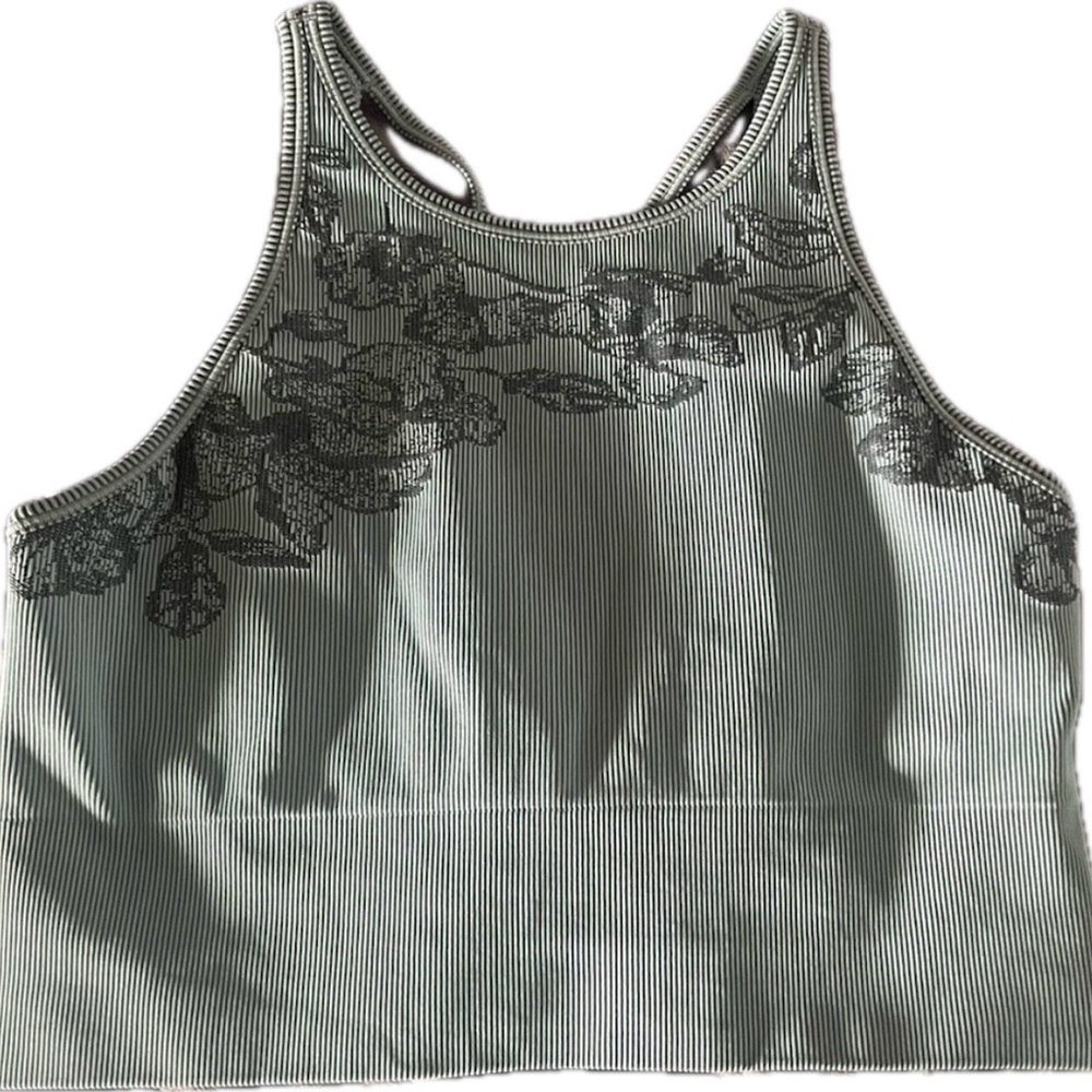 Athleta | Aurora High Neck Tank Cropped - Medium